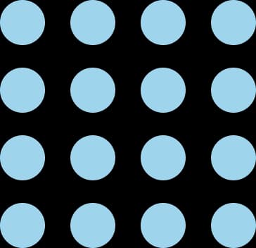 Abstract dots decoration