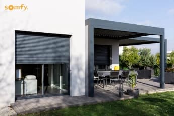 Terasové stínění